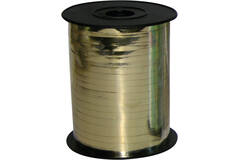Balloon Ribbon Metallic Gold 230 m x 5 mm