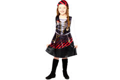 Child Costume  Pirate Girl Age 3-4 Years