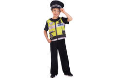 Child Costume  Police Age 6-8 Years