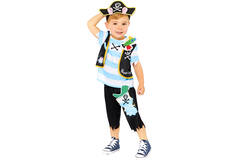 Baby Costume Peppa Pig George Pirate Age 1-2 Years