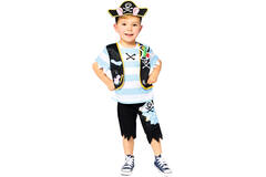 Child Costume Peppa Pig George Pirate Age 4-6 Years