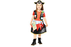 Child Costume Peppa Pig Dress Pirate Age 2-3 Years