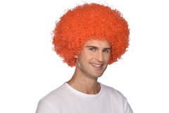 Costume Accessory Afro Wig Orange One Size