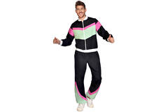 Costume 80's Joggersuit Black M