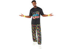 Mens Costume 80's Party XL