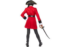 Womens Costume Captain Pirate Ladies Small