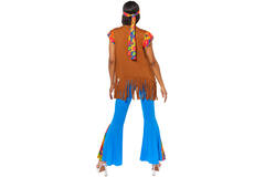 Womens Costume HIppie Party Girl Medium
