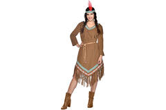 Womens Costume Native Indian Squaw Large