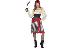 Womens Costume Notorious Pirate lady Extra Large