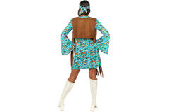 Womens Costume Peace Party Hippie Small