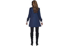 Womens Costume Pirate Tailcoat Large