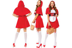 Womens Costume Red Riding  Medium/Large