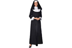 Womens Costume Sister Nun Extra Large