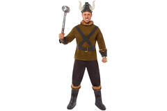 Mens Costume Viking King M