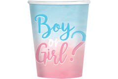8 Cups The Big Reveal Paper   250 ml