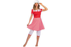 Womens Costume 1920s Bathing suit Large