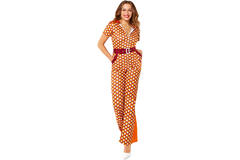 Womens Costume 70's Jumpsuit Medium/Large