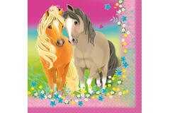 20 Pretty Pony Napkins 33 x 33 cm