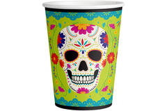 8 Cups Paper Day Of The Dead 2021 Paper 250 ml