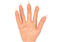 Candle Hand-Shaped With Blood Effect 16 cm