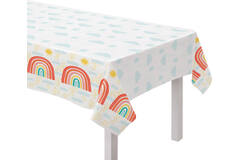 Tablecover Retro Rainbow Paper 120 x 180 cm