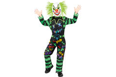 Child Costume Haha Clown Age 6-8 Years