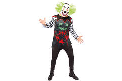 Adult Costume Haha Clown Set Size Plus