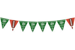 Pennant Banner Touchdown! Paper 400 x 19 cm