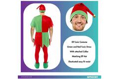 Adult Costume Basic Elf Men Standard