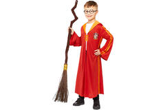 Child Costume Gryffindor Quidd Robe Age 10-12 Years