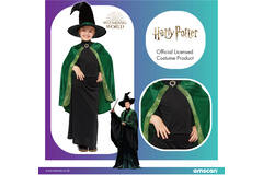 Child Costume Professor McGonagall Age 4-6 Years