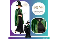 Adult Costume Professor McGonagall Size XL