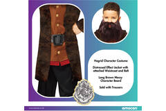 Child Costume Hagrid Age 10-12 Years