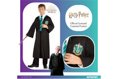 Child Costume Slytherin Schoolrobe Age 4-6 Years