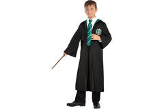 Child Costume Slytherin Schoolrobe Age 10-12 Years