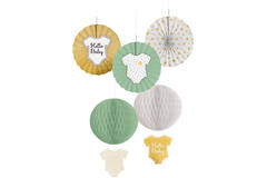 Hanging Decoration Hello Baby 5 Parts