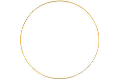 Metallic Hoop Wedding 35 cm