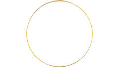 Metallic Hoop Wedding 25 cm