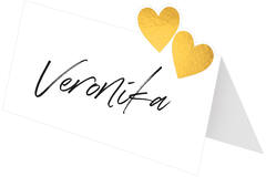 8 Place Cards Wedding Paper