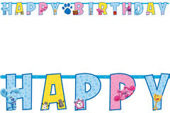 Letter Banner Blue's Clues Paper 180 x 15 cm