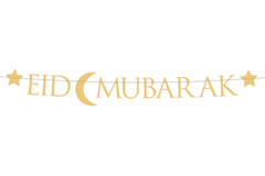 Letter Banner Eid Ramadan 220 cm x 15 cm