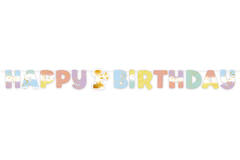 Letter Banner 1st Birthday Rainbow 180 cm x 15 cm