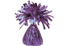 Balloon Weight Foil Purple 170g/6 oz