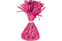 Balloon Weight Foil Magenta 170 g/6 oz