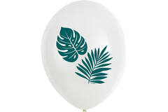 6 Latex Balloons Key West 27.5 cm / 11"