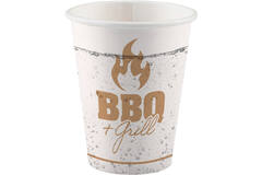 8 Cups BBQ & Grill Party Paper 500 ml