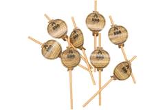 8 Drinking Straws BBQ & Grill Party Paper