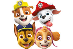8 Masks Paw Patrol 2022 Paper