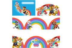 8 Invites and Envelopes Paw Patrol 2022 Paper