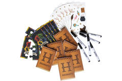 Favour Pack Harry Potter Houses Paper 24 Parts (Notepads, Pens, Puzzles & Tattoos)